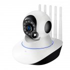 HD 5mp Wireless IP Camera Cctv 5G Wifi Camcorder Security Surveillance Cam White