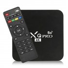 Mxq Pro Tv Box 4k 5g android 10 HD Player D9 Pro Internet Tv Box Mx 9 Set Top Box Black 4+32G US Plug