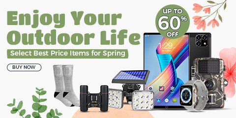 Enjoy Your Outdoor Life, Select Best Price Items for Spring