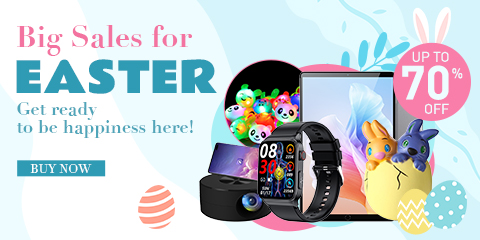 Big Sales for Easter, UP TO 70% OFF, Get ready to be happiness with chinavasion