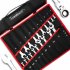 US GARVEE 20-Piece SAE Metric Ratcheting Combination Wrench Set Ratchet Wrenches Set