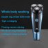 Poree Electric Men Shaver 3 Heads 3D Floating Head USB