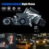 3 Channel Dash Cam Built-in WiFi Front and Rear Inside Dash Camera 1080P Three Way Camera Front + inside + WiFi dual record