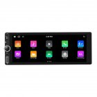 Single Din 6.86 Inch Car Radio Compatible for Carplay Android Auto Wireless Car Stereo with Gps Navigation Black