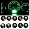 US 10Pcs T4.2 12V LED Bulb Car Instrument Dashboard Meter Panel Lights Lamps T4.2 white