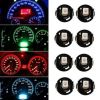 US 10Pcs T4.2 12V LED Bulb Car Instrument Dashboard Meter Panel Lights Lamps T4.2 white
