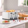 US ACEKOOL Toaster TA1 Stainless Steel 4-Slice 7 Shades Toaster