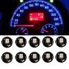 US 10Pcs T4.2 12V LED Bulb Car Instrument Dashboard Meter Panel Lights Lamps T4.2 white